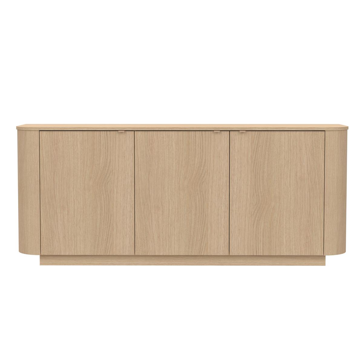 Sideboard Adriatico Eichefarben B: 181 cm - Eichefarben, Design, Holzwerkstoff (181/76/43cm) - MID.YOU