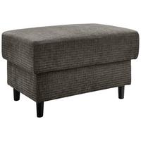 Hocker Cavoli, Graubraun B: 76 - Graubraun/Schwarz, MODERN, Textil (76/46/55cm) - Livetastic