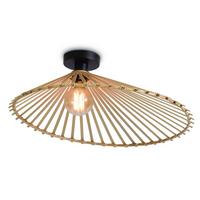 Deckenleuchte Bromo/c60/n - Naturfarben, Trend, Holz (60/17cm) - Good & Mojo