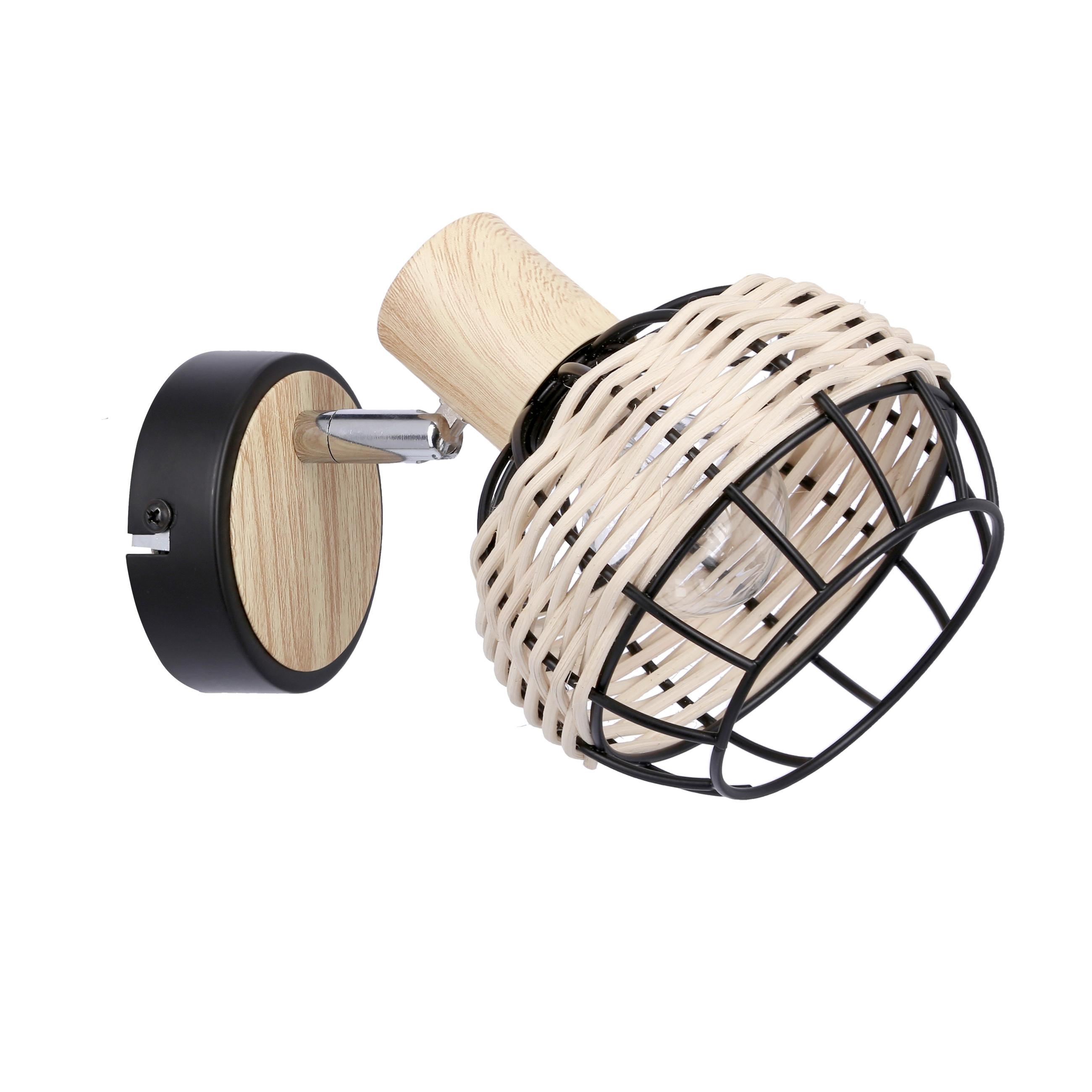 Strahler 91-12197 Tajga - Schwarz, Natur, Holz/Metall (18/12/14cm)