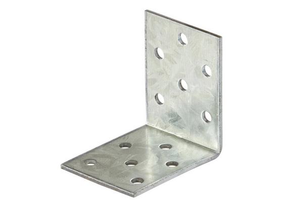 Winkelverbinder B/l/h: ca. 40/50/2 mm - Alufarben, KONVENTIONELL, Metall (4/5cm) Winkelverbinder B/l/h: ca. 40/50/2 mm - Alufarben, KONVENTIONELL, Metall (4/5cm)