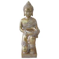 Buddha Champa - Goldfarben, KONVENTIONELL, Kunststoff (14/12/32cm) - Luca Bessoni
