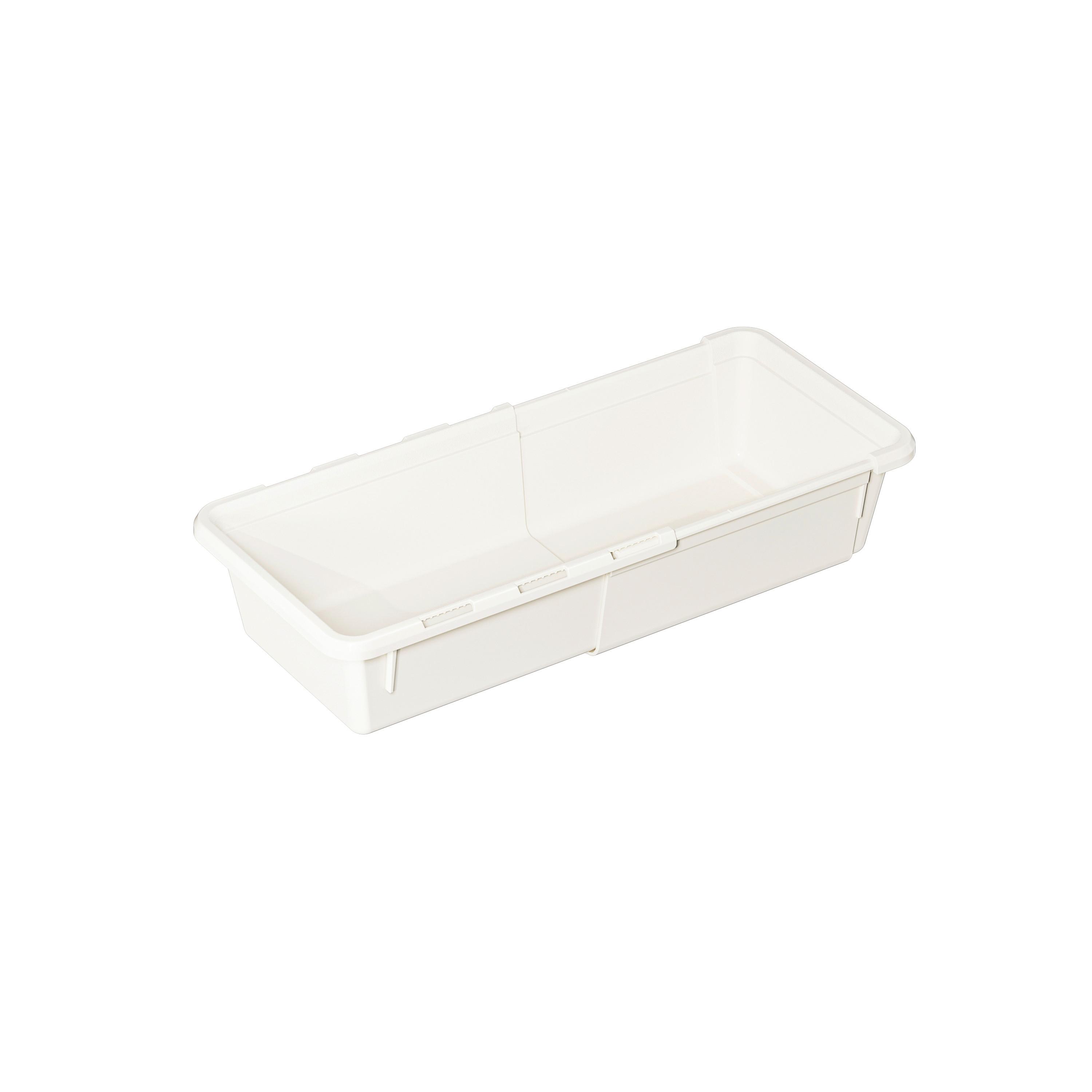Rozdělovač do zásuvky VARIO - M - bílá, Konvenční, plast (18,5-28/12,5/6cm) - Mömax