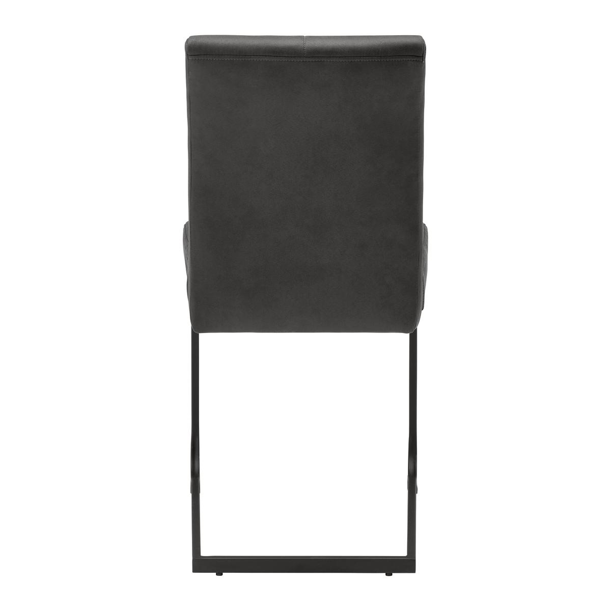 Houpací židle Cooper, COOPER - šedá/černá, Moderní, kov/textil (45/93/60cm) - Mömax