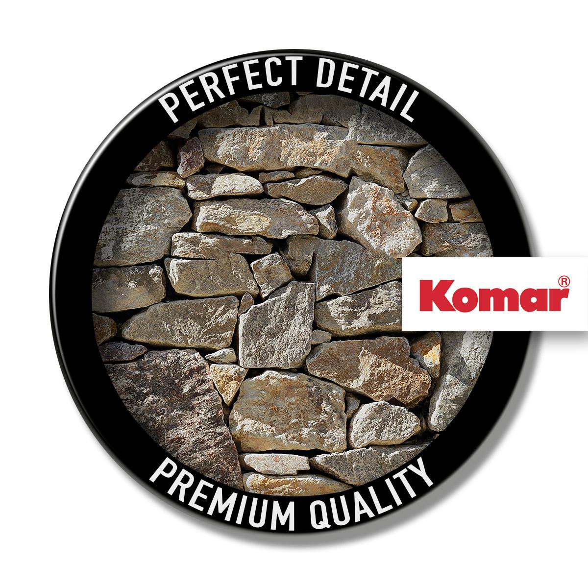 Vliestapete Stone Wall - Multicolor, Basics (400/260cm) - Komar