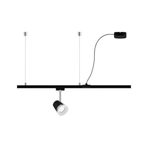 Schienensystem Urail Einspeisung 95418, Schwarz - Schwarz, Basics, Kunststoff/Metall (70cm) - Paulmann