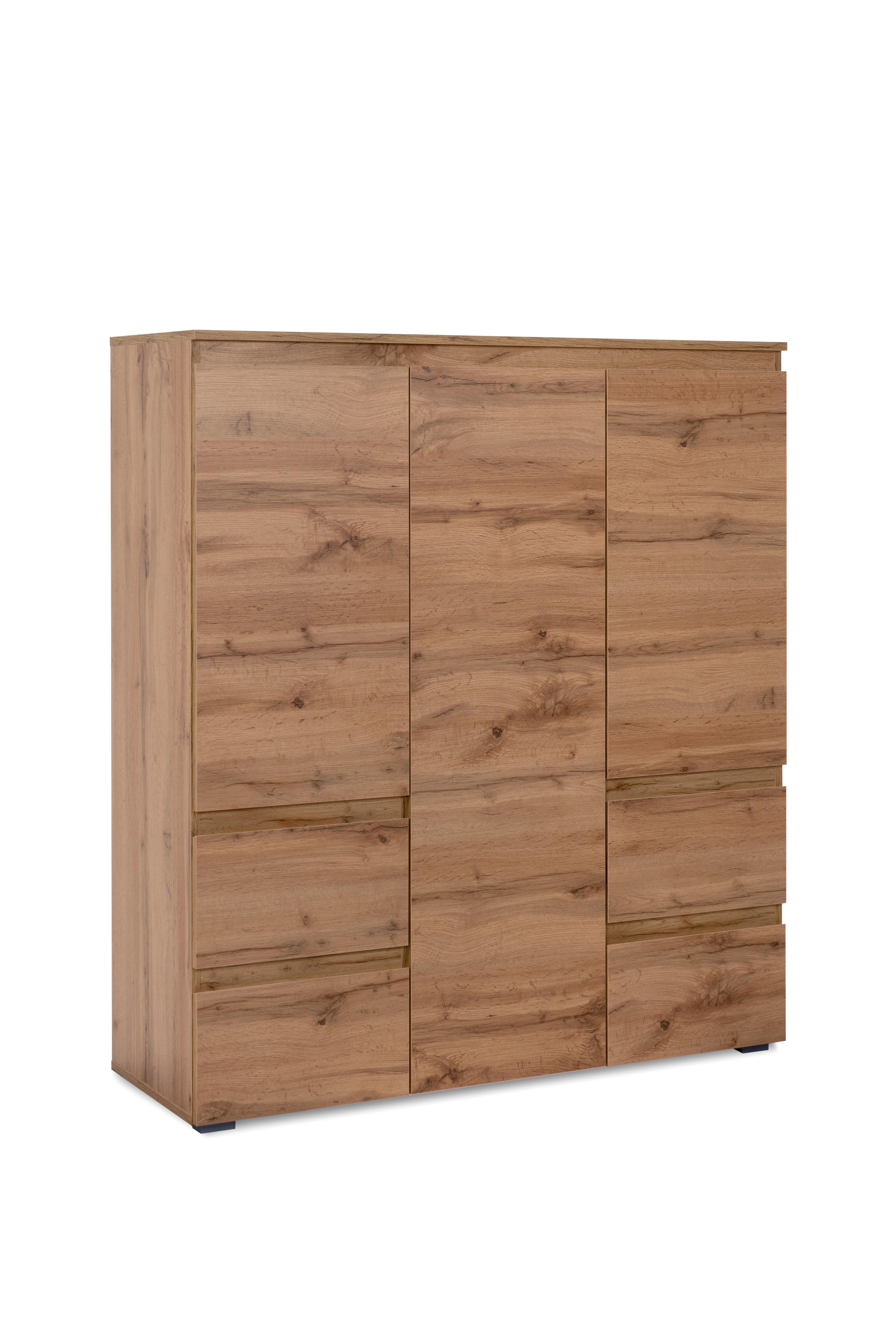 Highboard grifflos 116cm Image Honigeiche