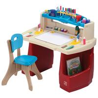 Kinderspielset Deluxe Kunstmeistertisch Ab 3 Jahren - Multicolor, Basics, Kunststoff (90/80/51,5cm) - Ambia Garden