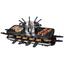 Raclette-Grill mit Fondue - Schwarz, Basics, Kunststoff/Stein (60/25/15cm) - Silva Schneider Raclette-Grill mit Fondue - Schwarz, Basics, Kunststoff/Stein (60/25/15cm) - Silva Schneider
