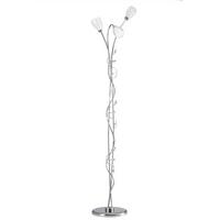 Állólámpa 4728/pt3 Sharon - szahara/krómszínű, Design, műanyag/fém (45/45/195cm)