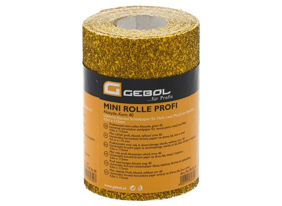 Schleifpapier Körnung 60 - Gelb, KONVENTIONELL (450cm) - Gebol Schleifpapier Körnung 60 - Gelb, KONVENTIONELL (450cm) - Gebol
