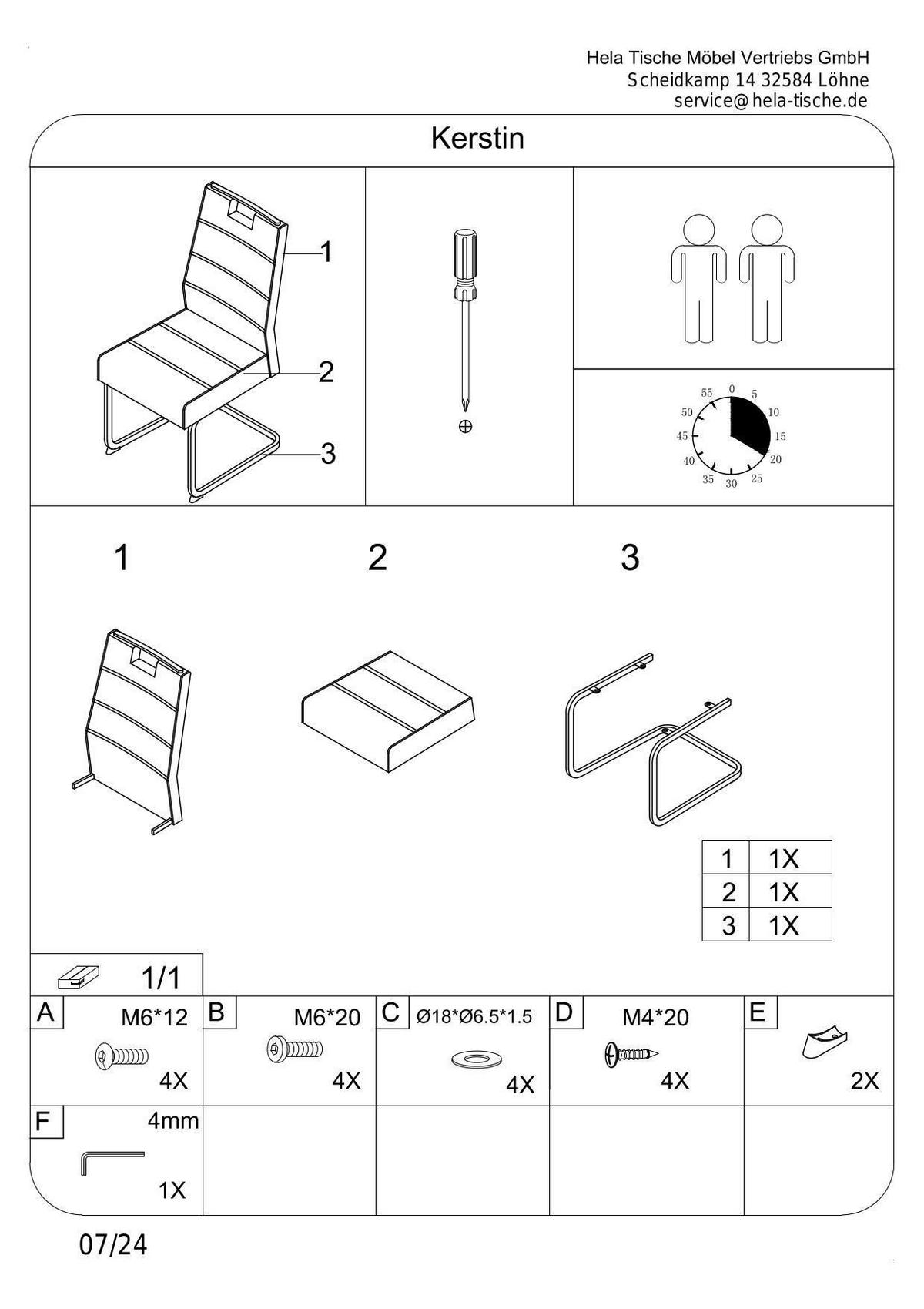 Tischgruppe Beke G - Eichefarben/Anthrazit, MODERN, Holzwerkstoff/Textil (140 - 180/76/90cm) - MID.YOU