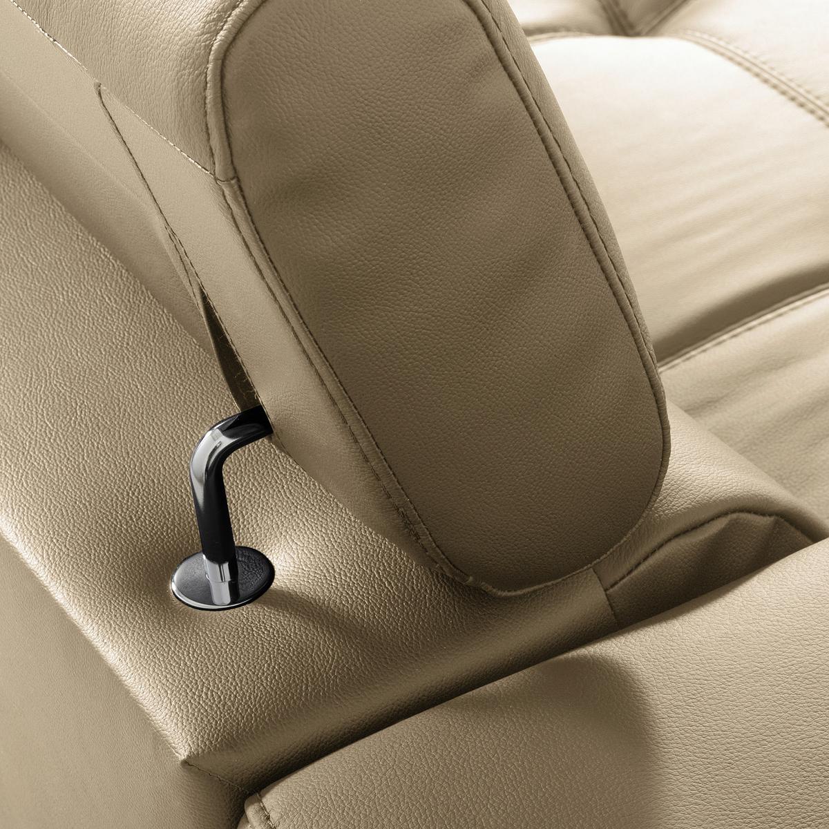 Ecksofa Torino Teilleder Hellgrau 247x173 - Hellgrau/Schwarz, Design, Leder/Textil (247/173cm) - Livetastic