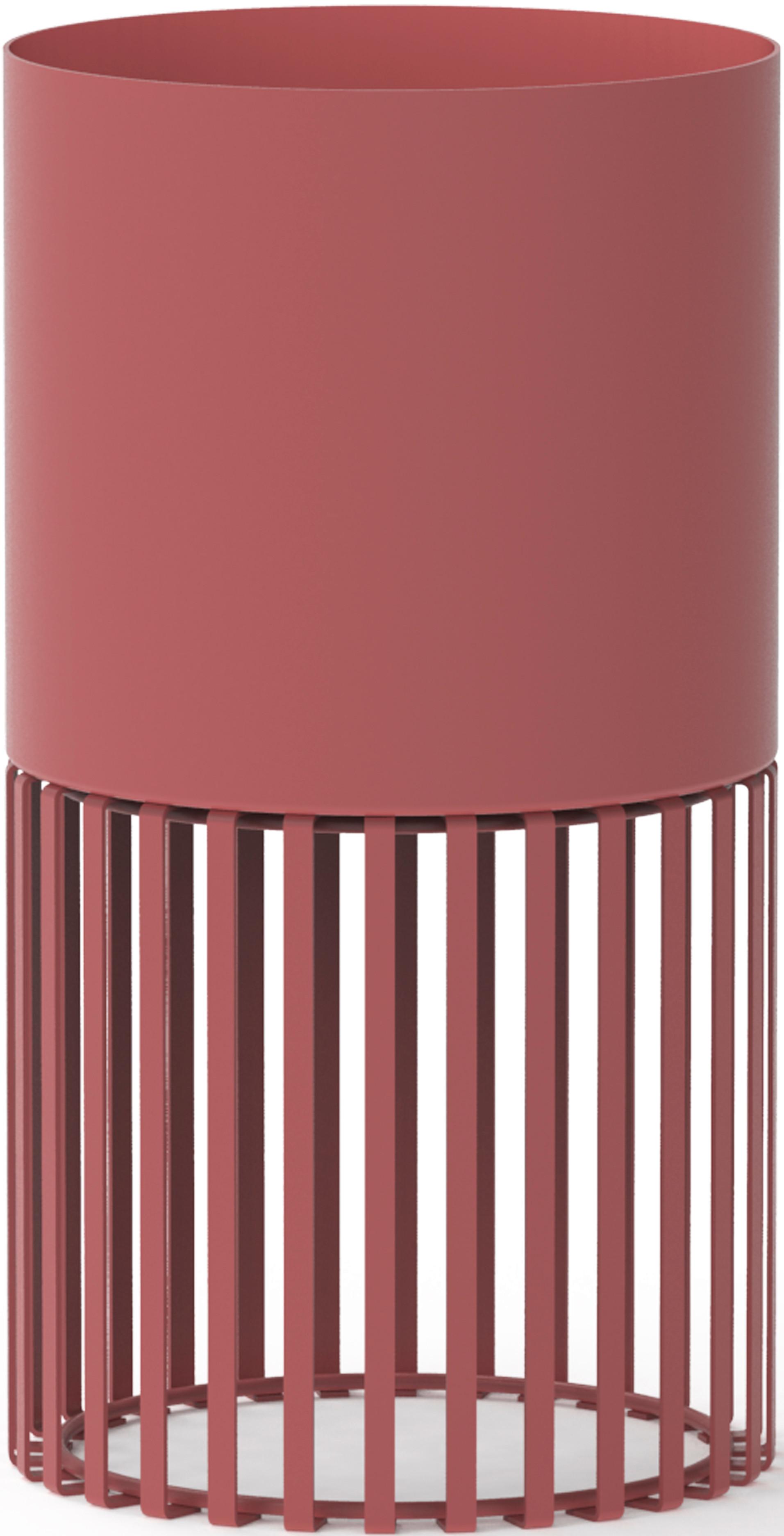 Květináč ELLA - starorůžová, kov (13/24cm) - Mömax
