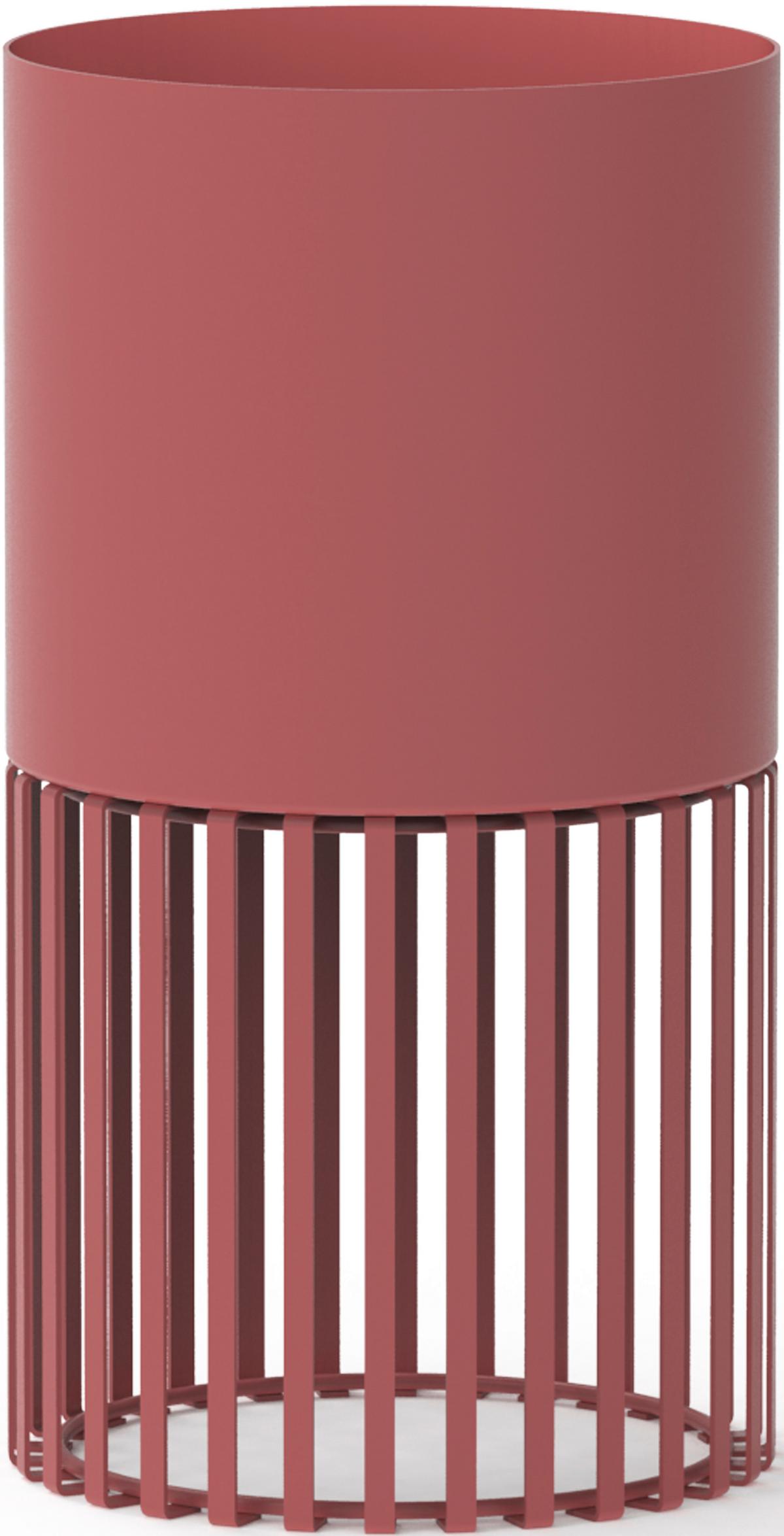 Črepník ELLA - staroružová, kov (13/24cm) - Mömax