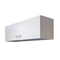 Küchenoberschrank Lucca Khw 100 - Weiß, KONVENTIONELL, Holzwerkstoff (100/32/32cm) - FlexWell
