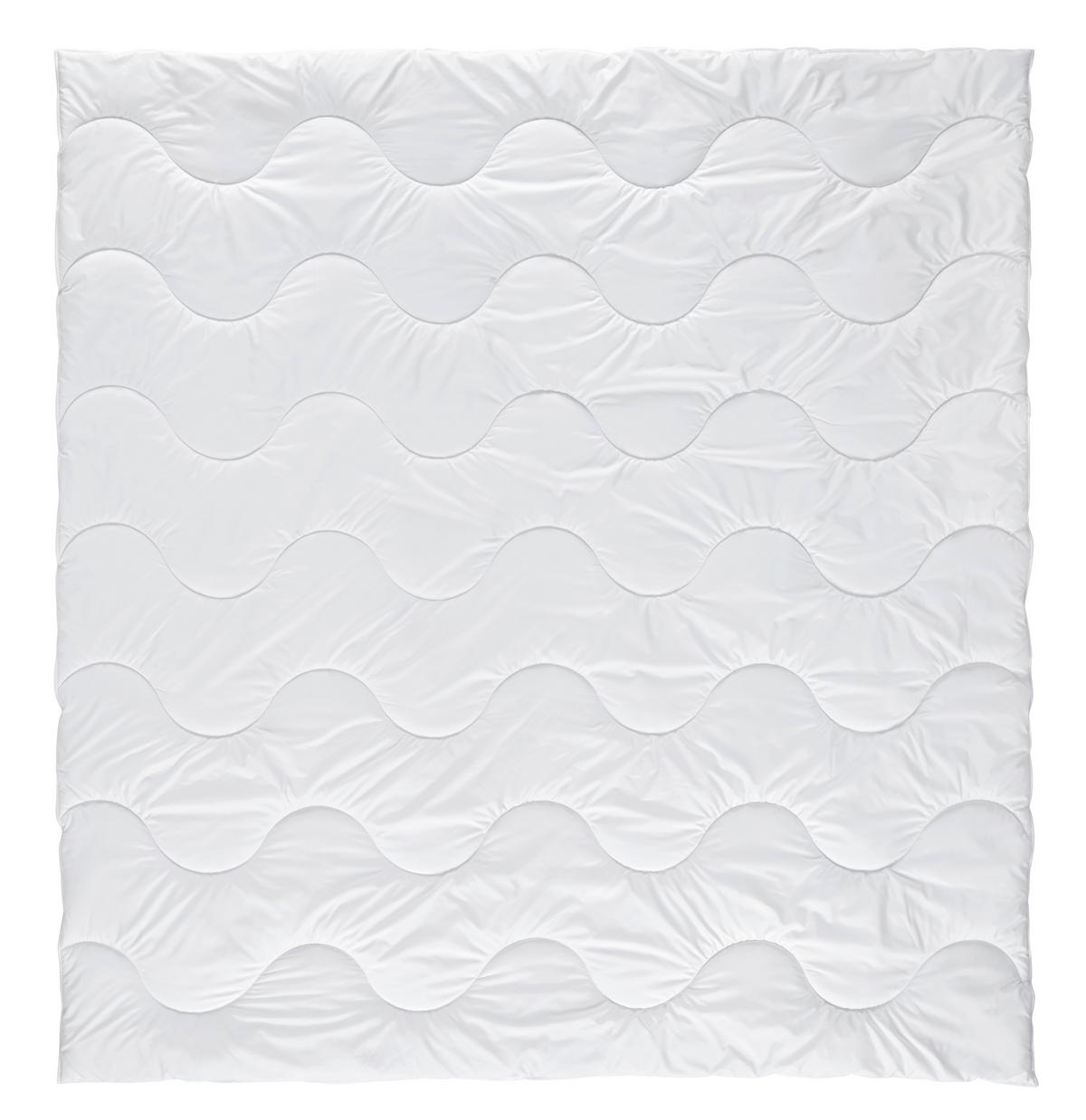 Prikrývka Zilly XXL, 200/220cm, biela - biela, textil (200/220cm) - Nadana