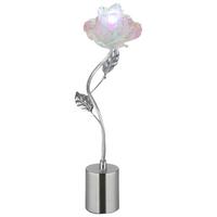 DEKORAČNÉ LED SVIETIDLO RESI - číra/chrómová, Modern, kov/plast (9/9/29cm) - Mömax