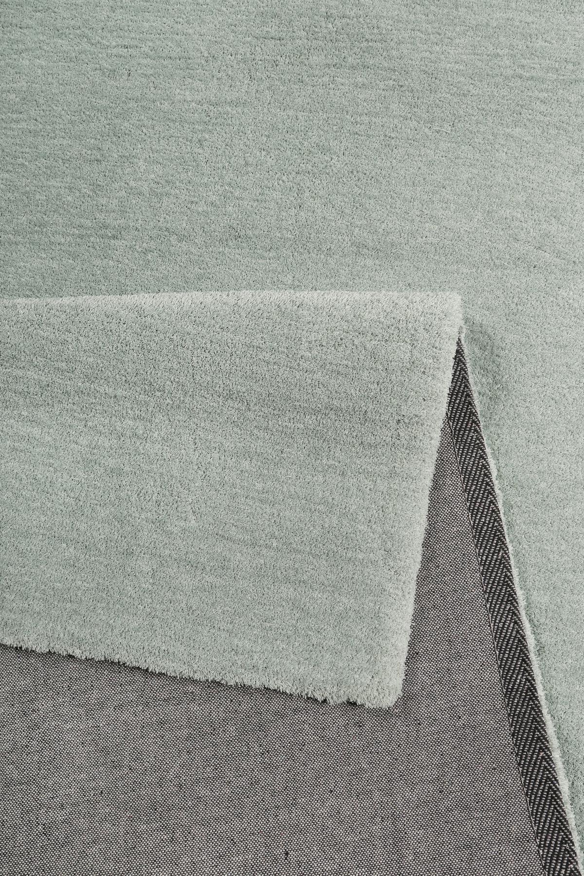 Hochflor Teppich Hellgrün Loft Baumwolle 160x230 Cm - Hellgrün, Basics, Textil (160/230cm) - Esprit