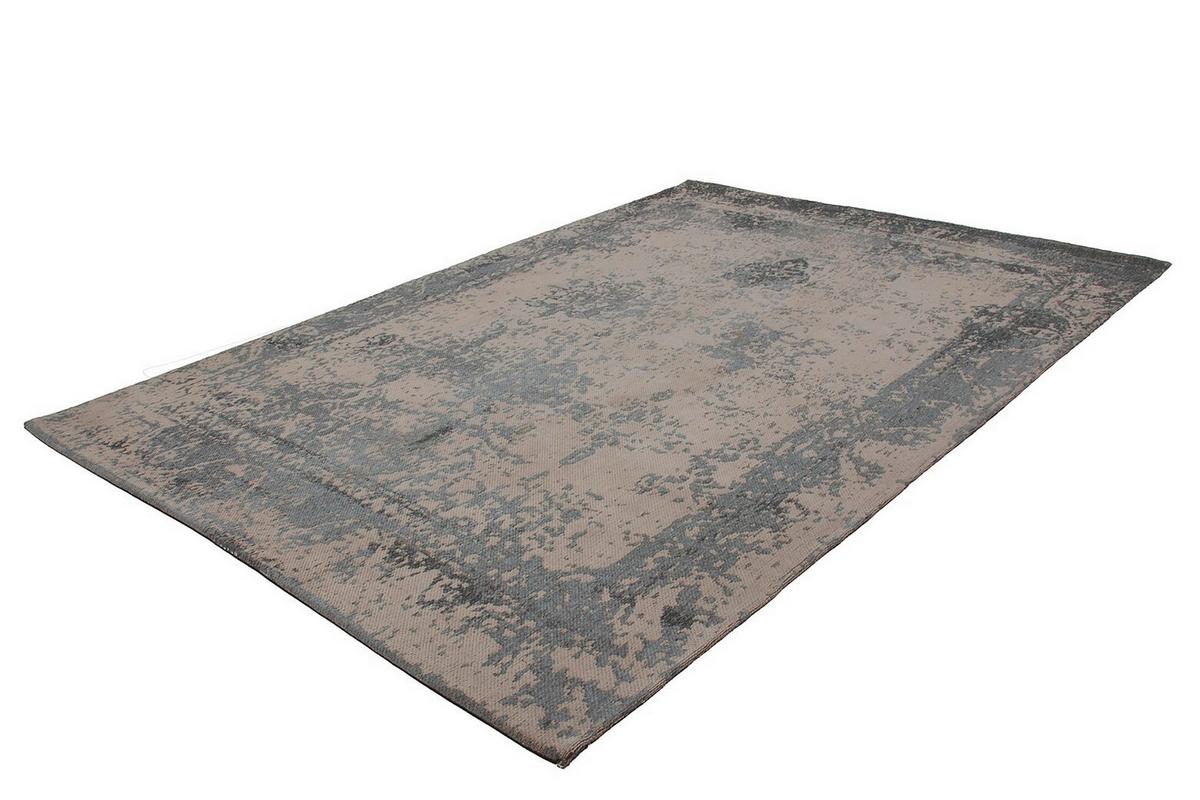 FLACHWEBETEPPICH Grau, BxL: ca. 80x150 cm - Grau, KONVENTIONELL, Textil (80/150cm) - Kayoom