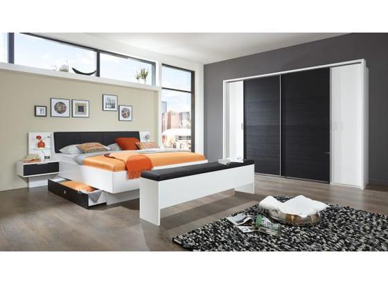 Ágykeret Virgo - Tölgyfa/Iszap, modern, Faalapú anyag (180/200cm) Ágykeret Virgo - Tölgyfa/Iszap, modern, Faalapú anyag (180/200cm)