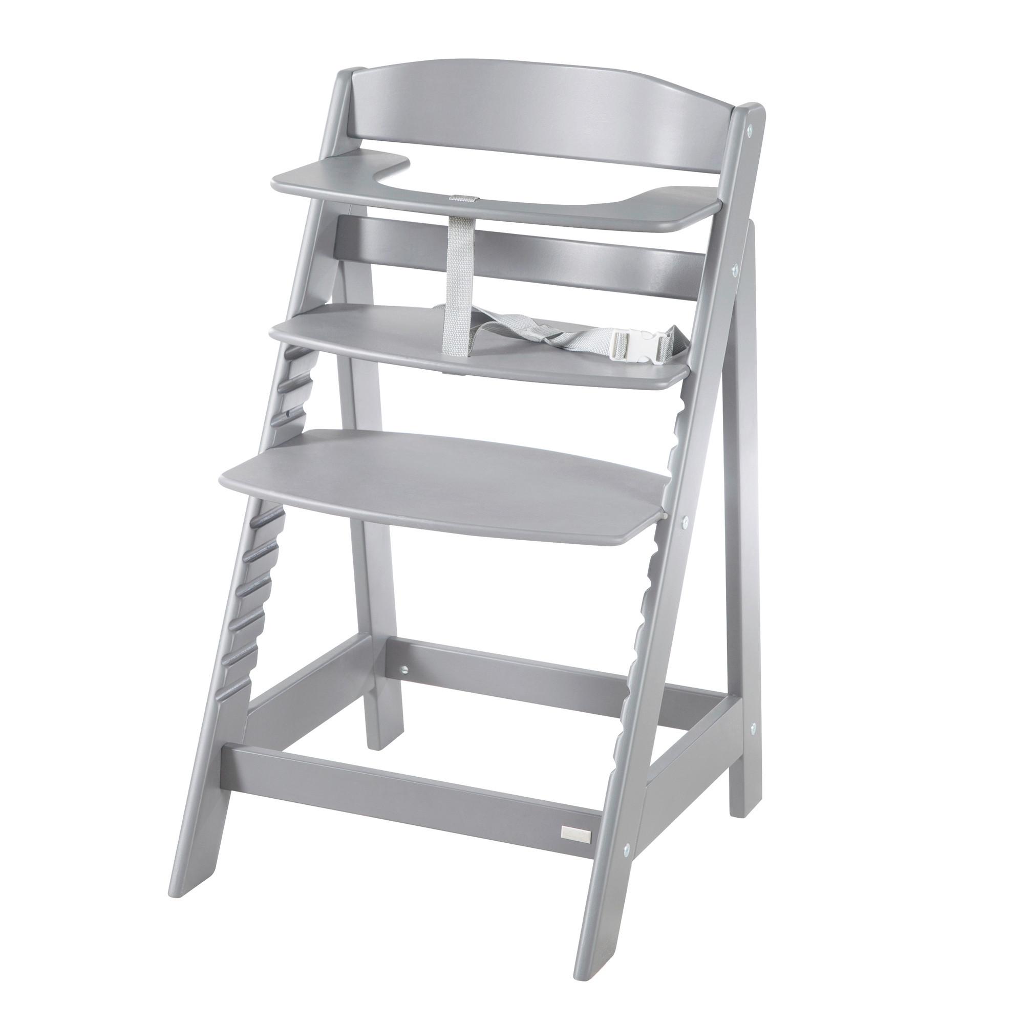Treppenhochstuhl 'Sit Up Flex' taupe - Taupe, MODERN, Holzwerkstoff (44,5/80/54cm) - Roba