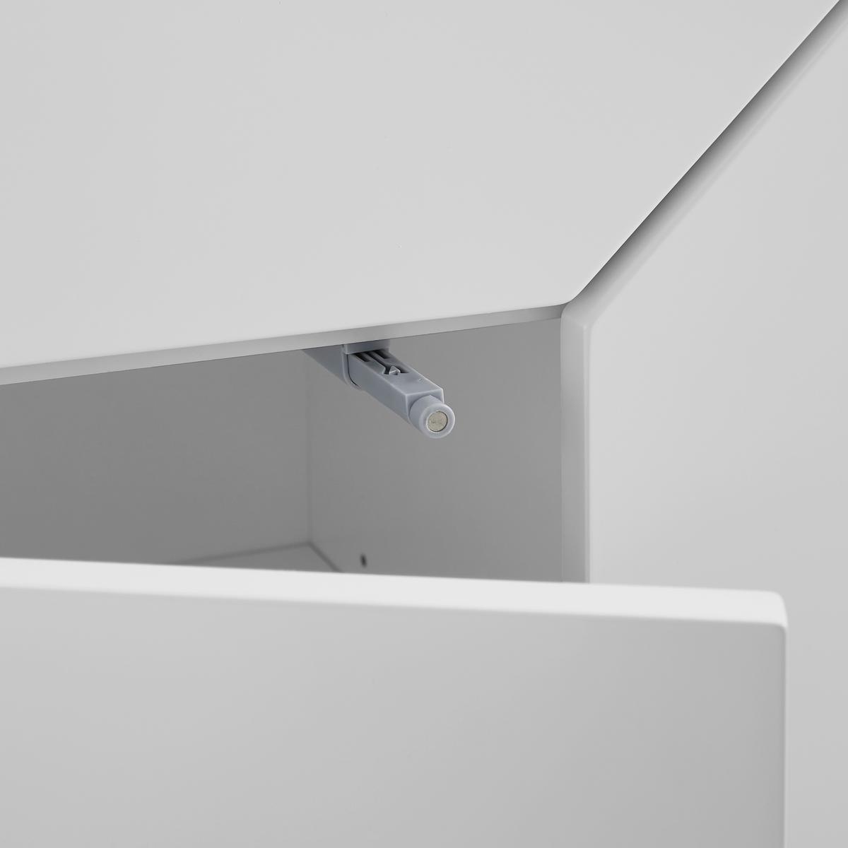 Komoda CARLOS - biela/farba duba, Modern, drevo (100/122/42cm) - Modern Living