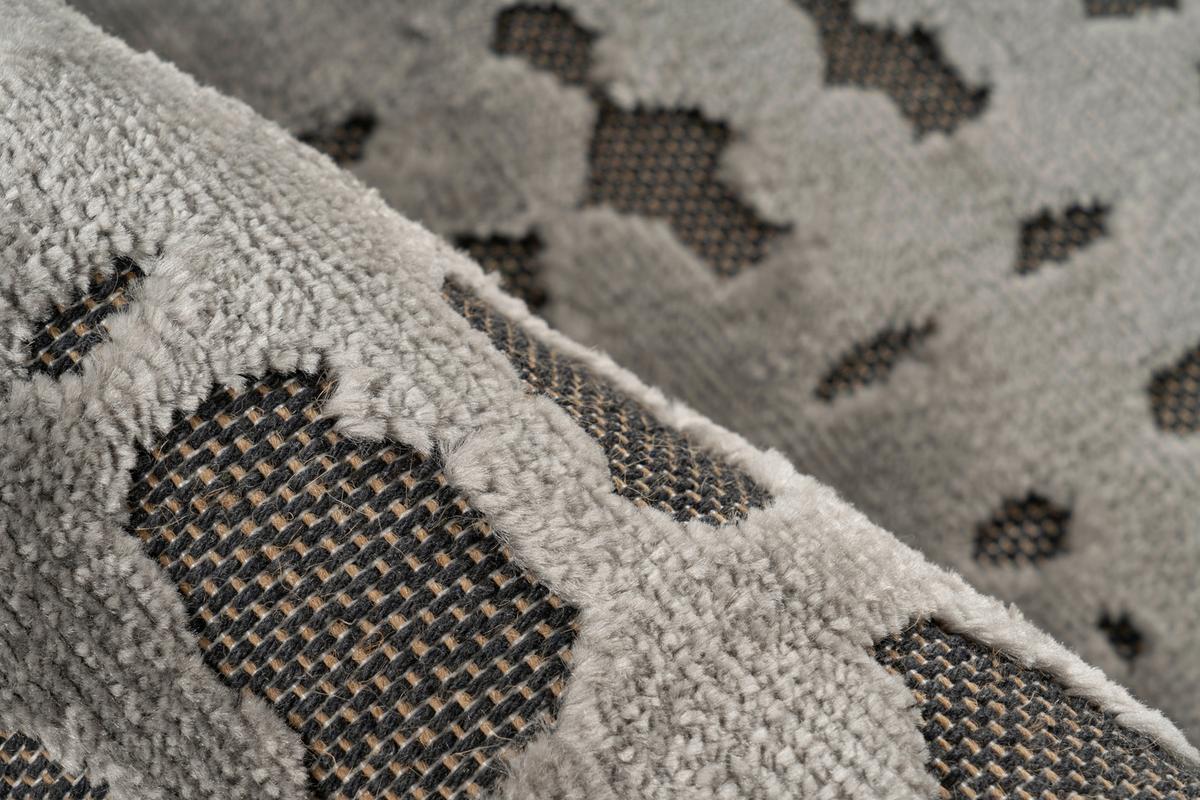 Flachwebteppich Madita 300 - Grau, KONVENTIONELL, Textil (80/150cm) - Kayoom