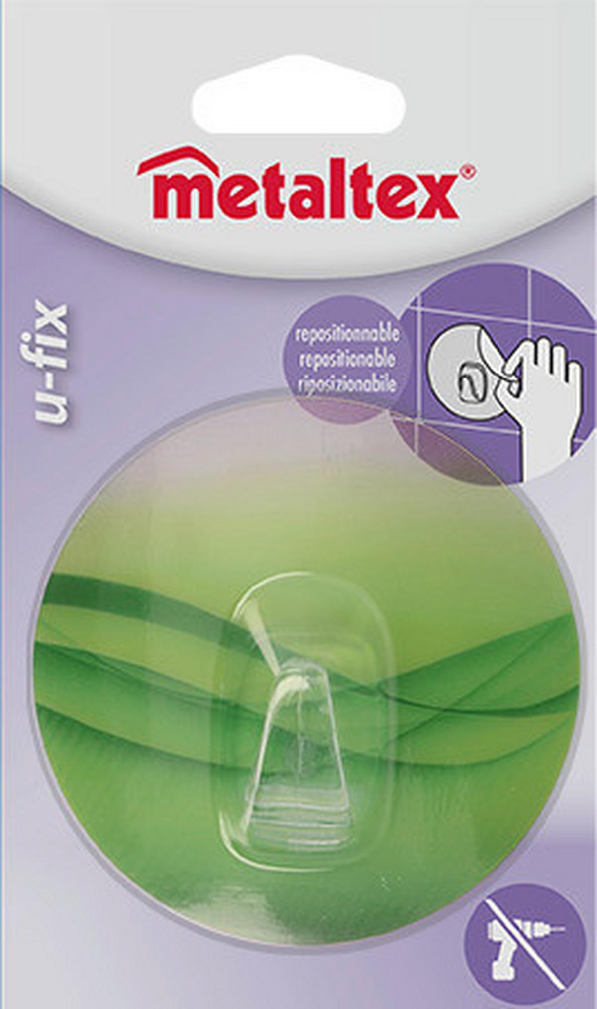 Öntapadós Akasztó Mx294805 U-Fix - műanyag (8/3/8cm)