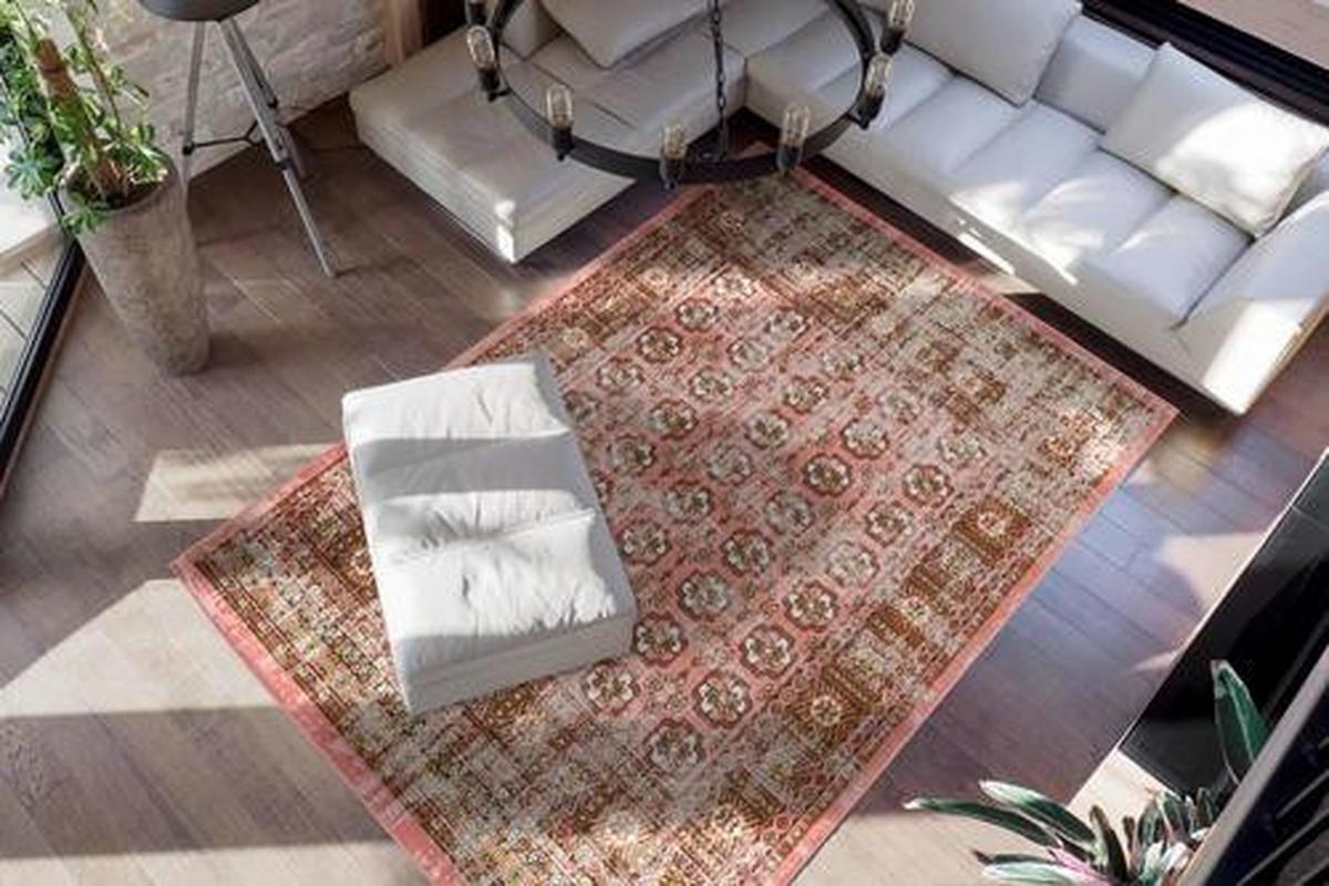 Orientalischer Webteppich Rot Ariya 120x170 cm - Rot, Trend, Textil (120/170cm) - Kayoom