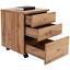 Rollcontainer 4-You New - Eichefarben, MODERN, Holz (43/53/40cm) Rollcontainer 4-You New - Eichefarben, MODERN, Holz (43/53/40cm)