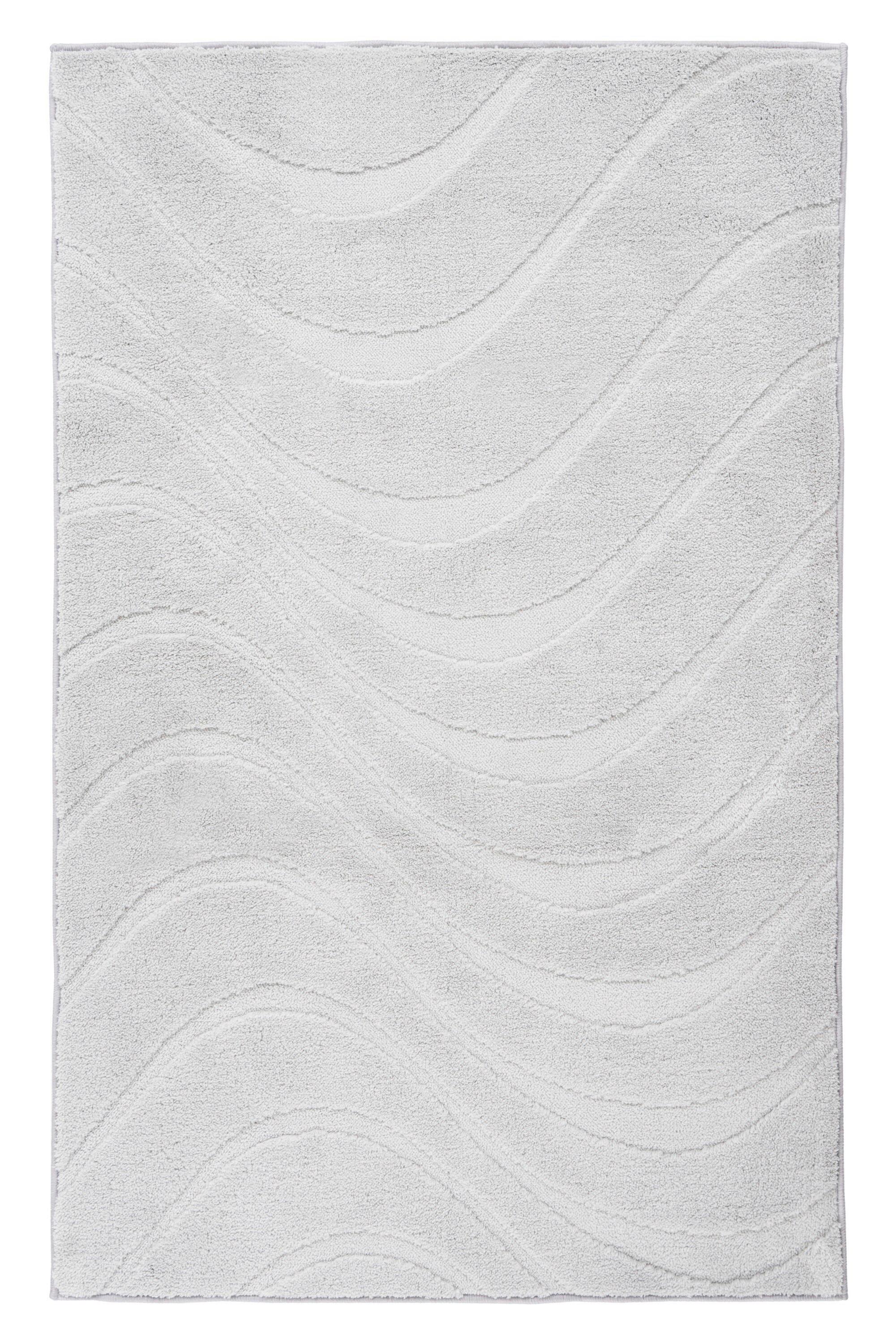 Badematte Ocean Touch Silber - Basics (67/110cm) - Kayoom