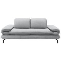 2-Sitzer-Sofa Looks Xiii Silberfarben - Silberfarben/Schwarz, Design, Textil (204 (264)/83 (110)/98cm) - LOOKS by W.Joop