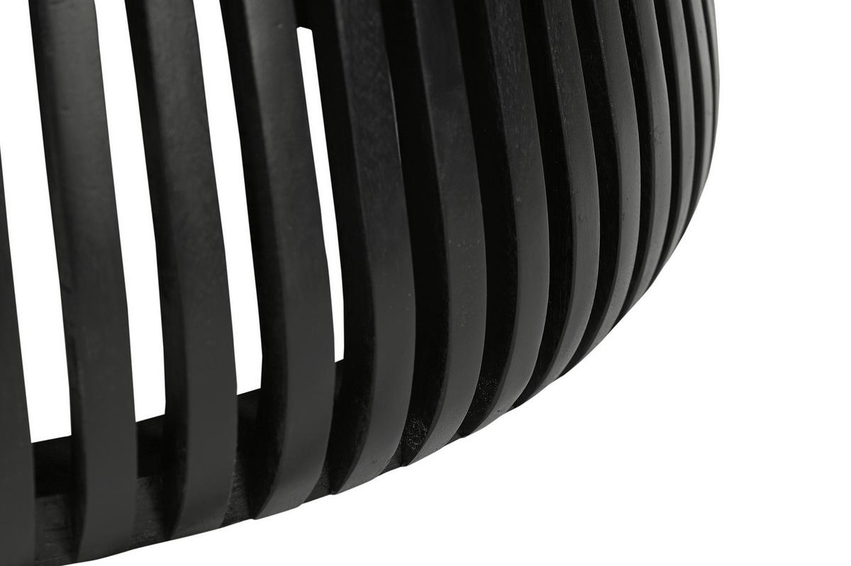 COUCHTISCH Schwarz B: 80 cm - Schwarz, Design, Holz (80/80/36cm) - MID.YOU