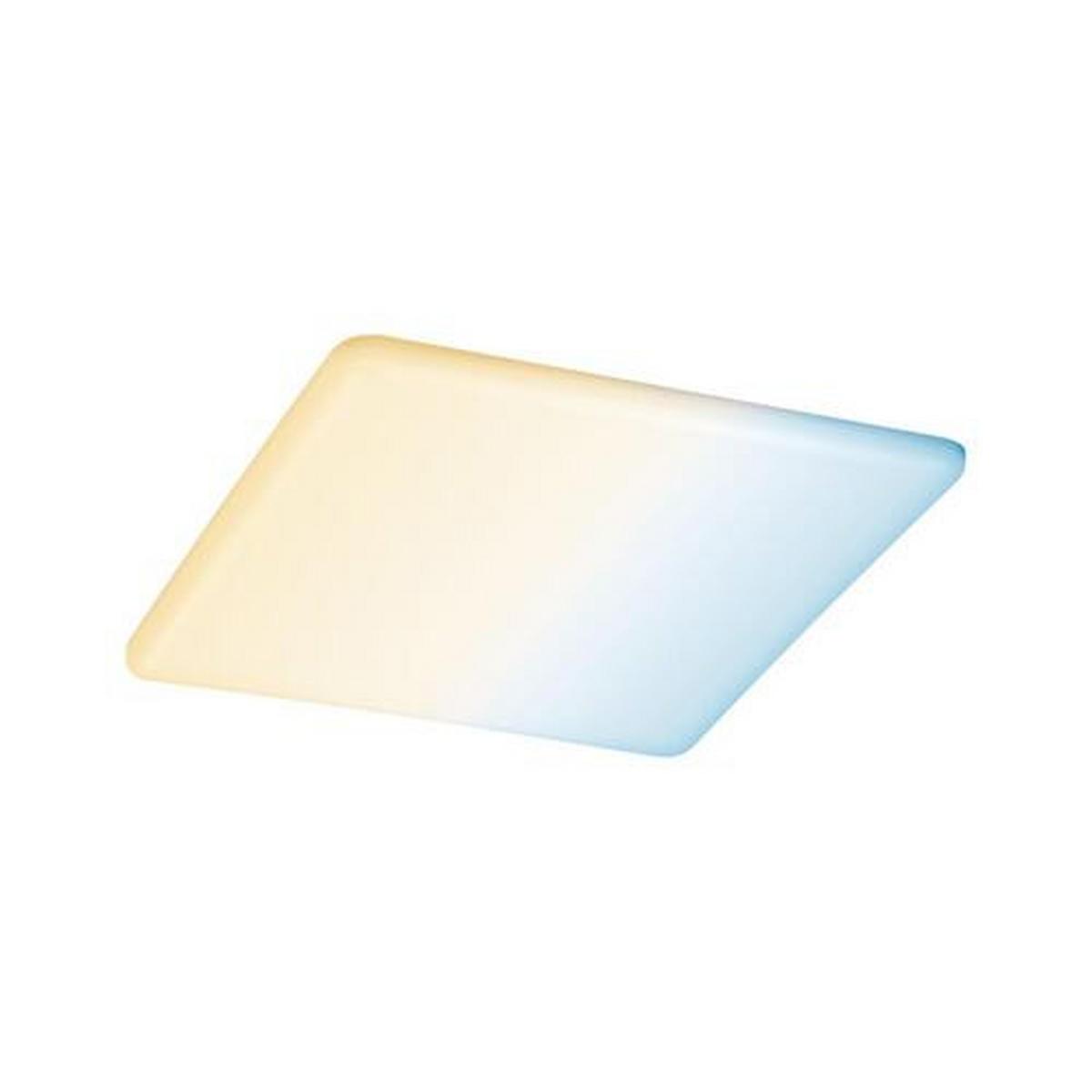 Led-paneel L: 21,5 Cm Mit Zigbee-Technologie - Weiß, Basics, Kunststoff (21,5/21,5cm) - Paulmann