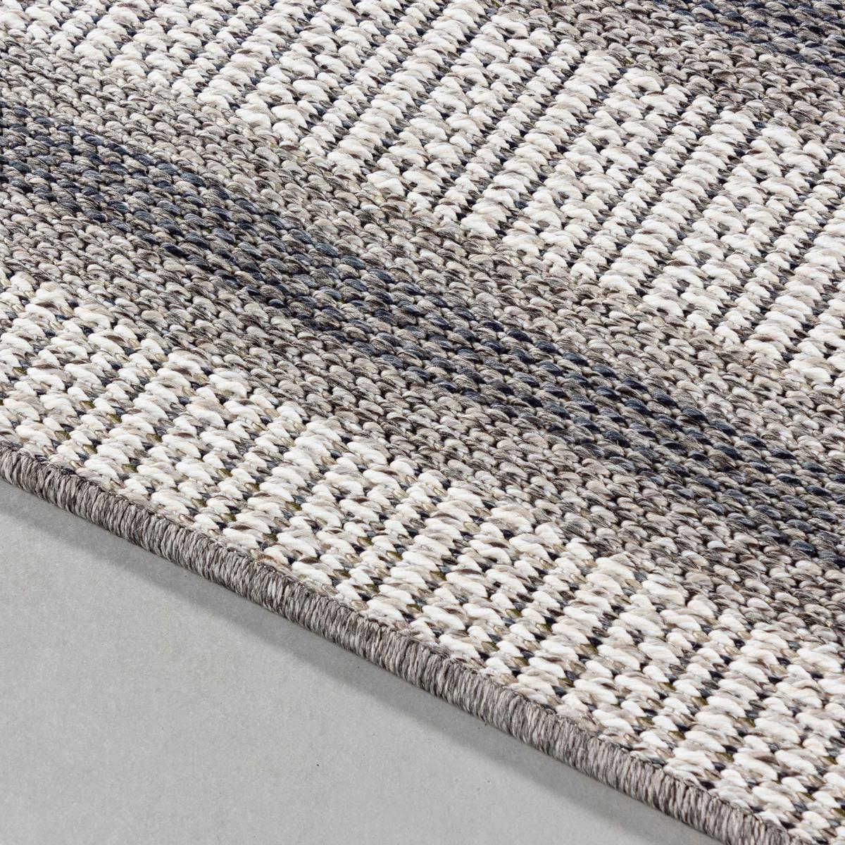 Flachwebeteppich Aruba - Creme, Design, Textil (60/100cm)