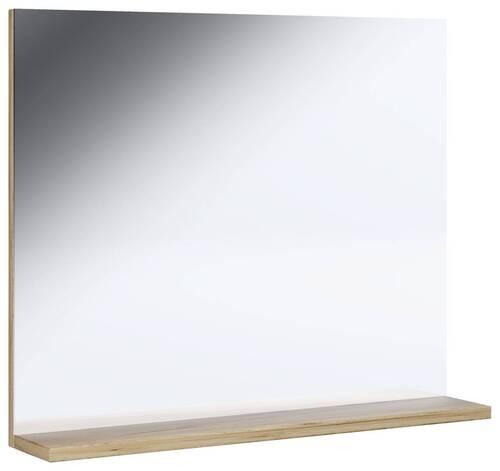 Wandspiegel Landos 50x60 cm Eichefarben/Weiß - Eichefarben/Weiß, MODERN, Holzwerkstoff (50/60/2cm) - MID.YOU