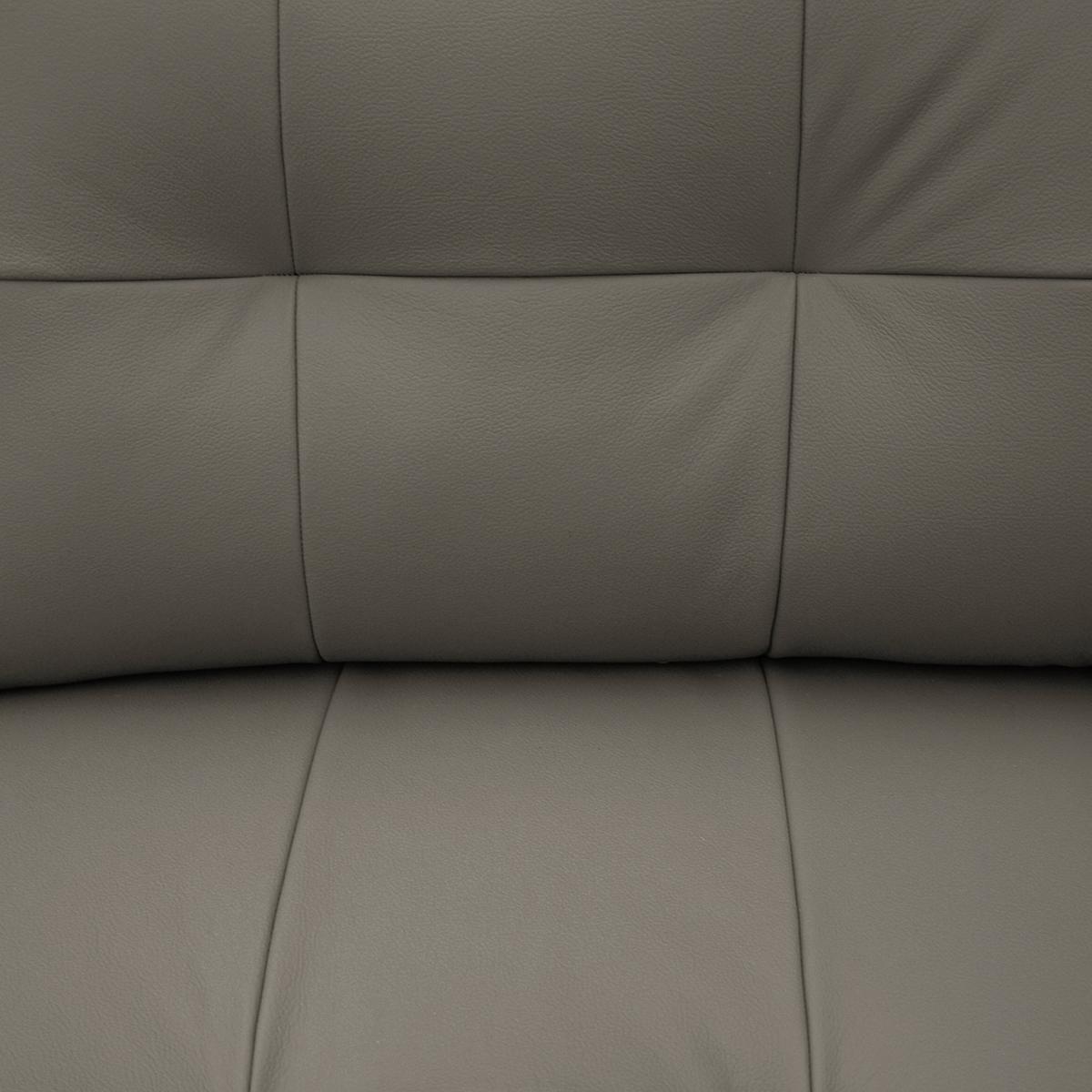 Ecksofa Nordic Schlammfarben S: 168x238 cm - Schlammfarben/Buchefarben, Design, Leder/Textil (168/238cm) - Livetastic