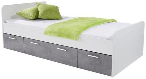 Bett mit Schubladen