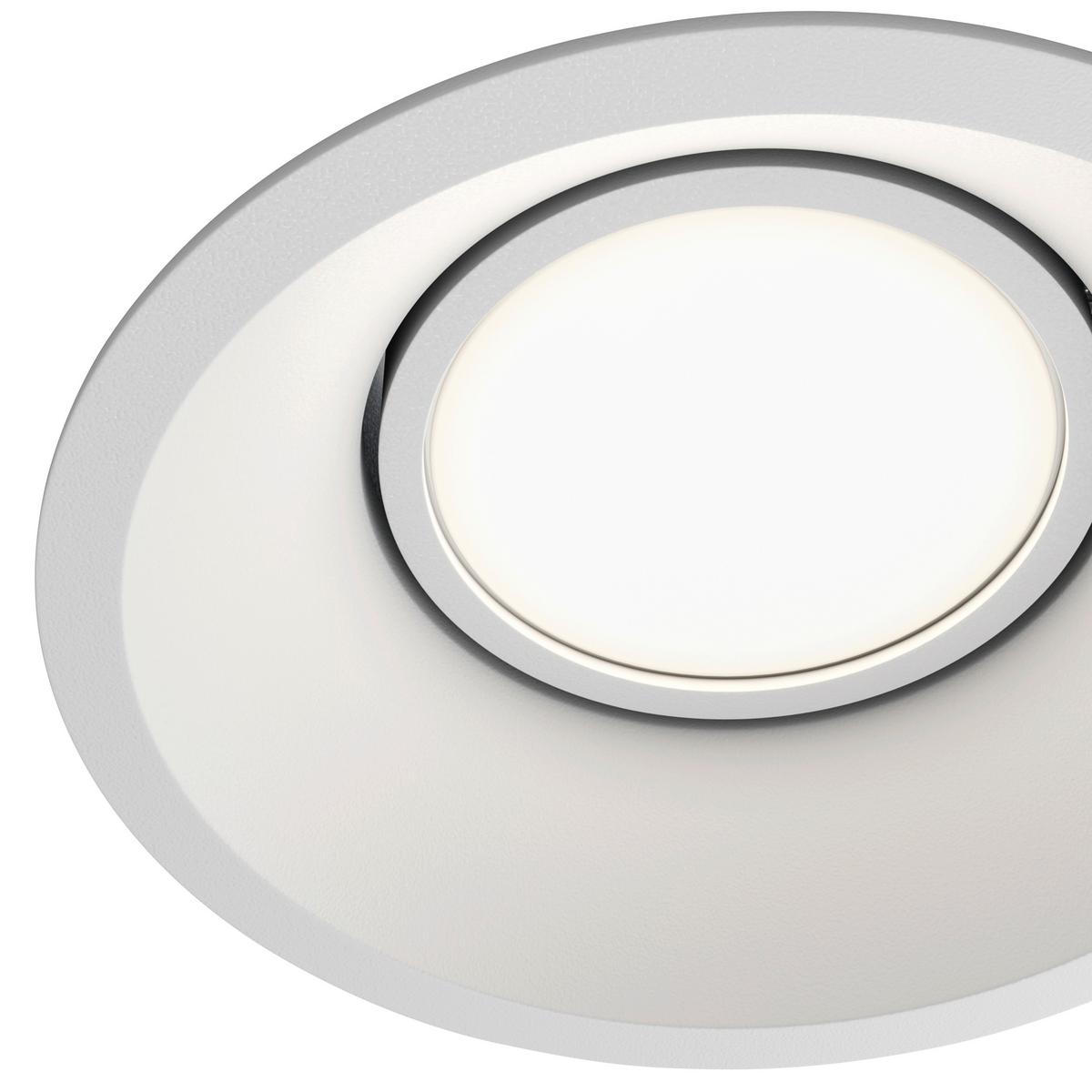 Strahler Dot - Weiß, Basics, Metall (9,3/4,5/9,3cm) - MAYTONI