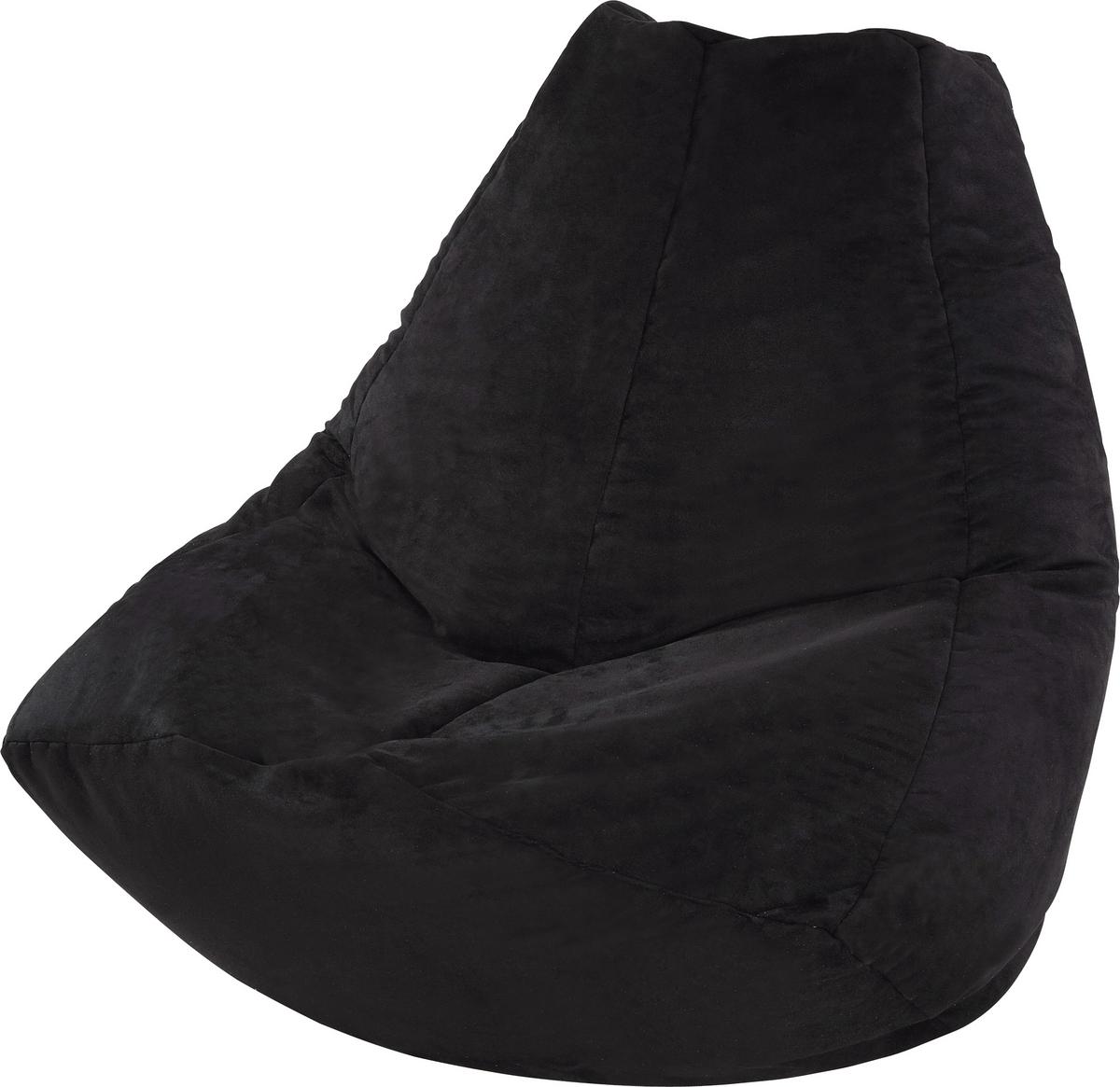Ülőzsák Verona - antracit, textil (90/105/90cm)
