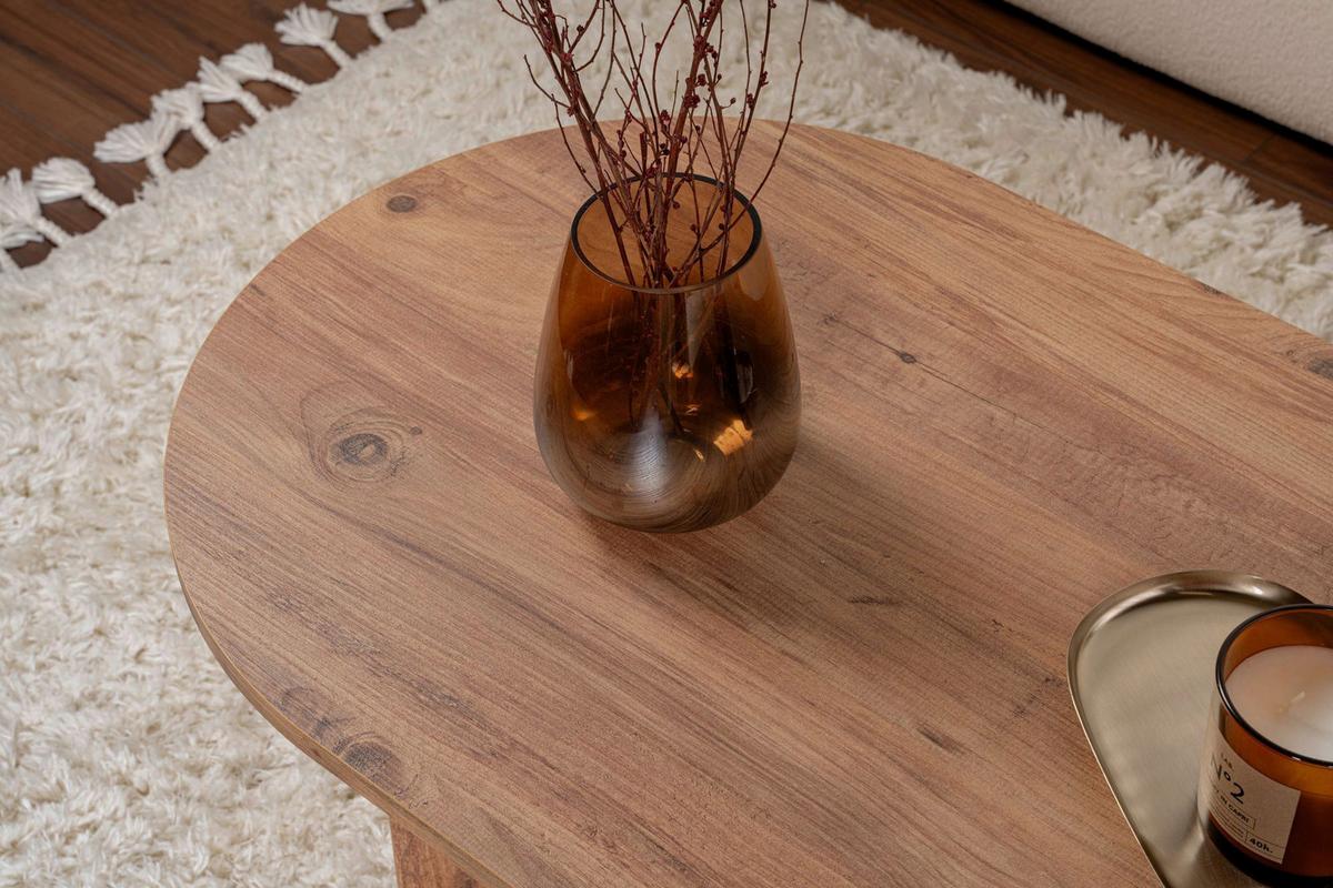Couchtisch Sable Pinienfarben B: 119cm - Pinienfarben, Design, Holzwerkstoff (119/40/60cm) - MID.YOU