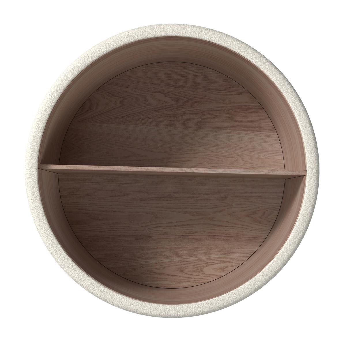 Konferenční stolek Elliot, P: 70 cm - bílá/přírodní barvy, Moderní, dřevo/kompozitní dřevo (70/70/35cm) - Bessagi Home