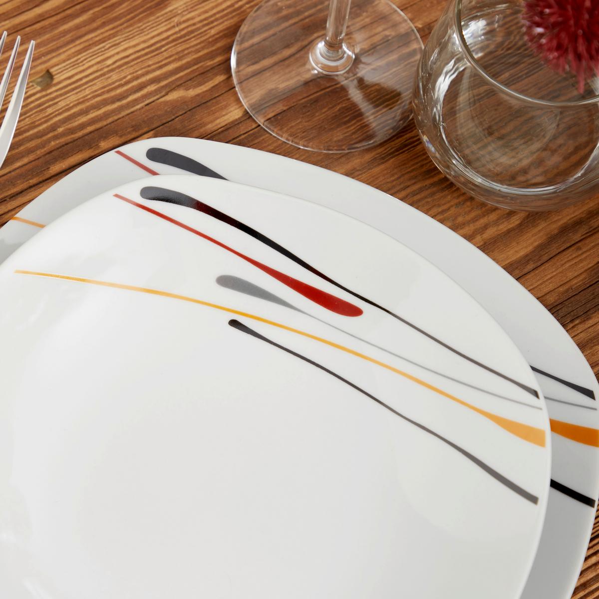 Kaffeeservice Costina Keramik Für 6 Personen, Geschirr Set - Weiß, MODERN, Keramik - Luca Bessoni