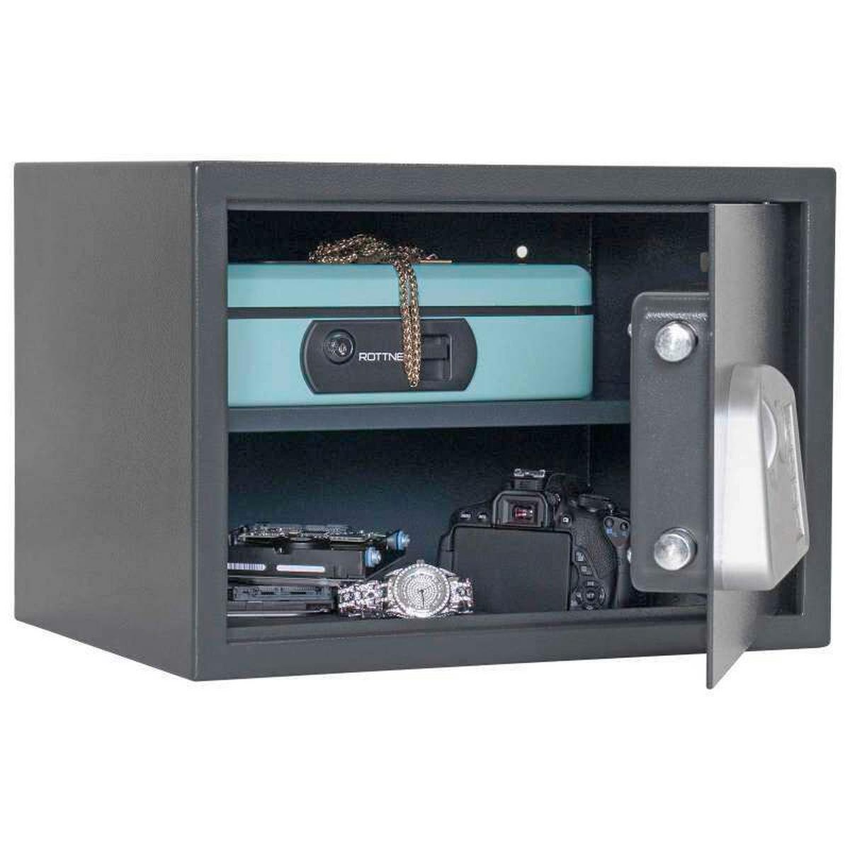 Tresor Jupiter4el - Anthrazit, KONVENTIONELL, Metall (43/30/32cm) - ROTTNER