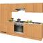 Geschirrschrank Nano B: 50 cm Buche Dekor - Buchefarben, MODERN, Holzwerkstoff (50/200/57cm) - MID.YOU Geschirrschrank Nano B: 50 cm Buche Dekor - Buchefarben, MODERN, Holzwerkstoff (50/200/57cm) - MID.YOU