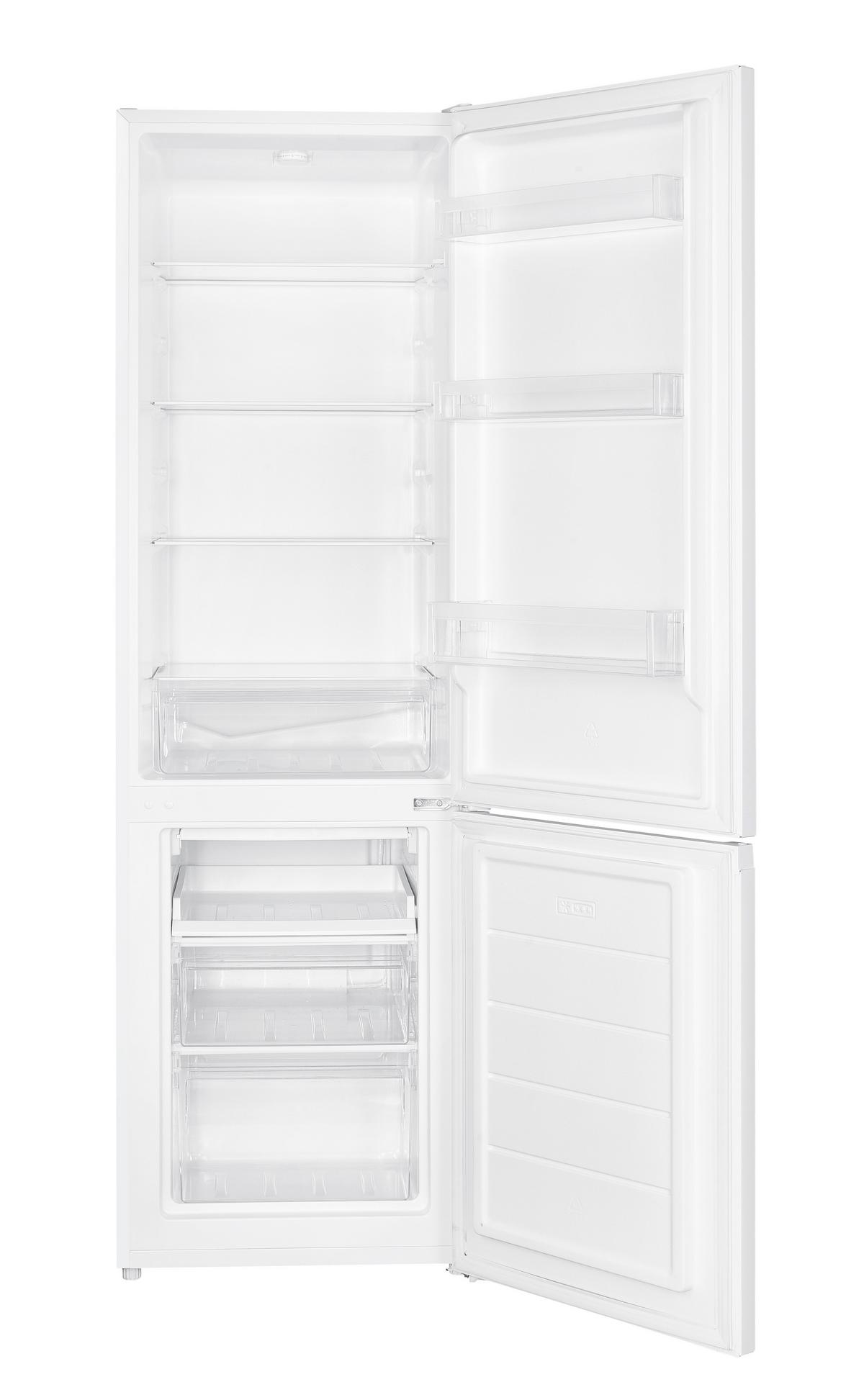 Kühl-Gefrier-Kombination Nabo Kgk 2750 - Weiß, Basics, Metall (55/180/56cm) - Nabo