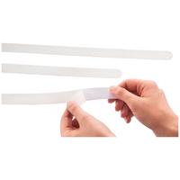 Antirutsch-Streifen Lucky Dusche 6 Stk. - Weiß, KONVENTIONELL, Kunststoff (2/38cm) - Ondega