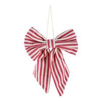 DEKORAČNÍ MAŠLE ELSA - béžová/červená, textil (20/28cm) - Mömax