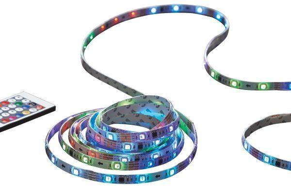 LED-Stripe 690 cm Farbwechsler, Fernbedienung - Basics, Kunststoff (690/1/0,3cm) - Globo